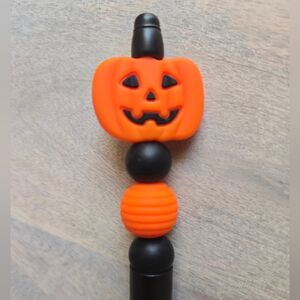 Handmade, Halloween Pumpkin Pen